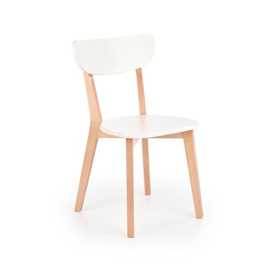 Białe Krzesło Drewniane Halmar Buggi Halmar