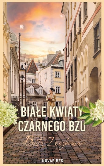 Białe kwiaty czarnego bzu Beata Znojkowa