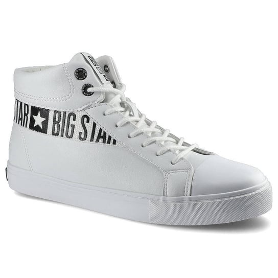 Białe Sneakersy Big Star Męskie Wygodne Obuwie Big Star