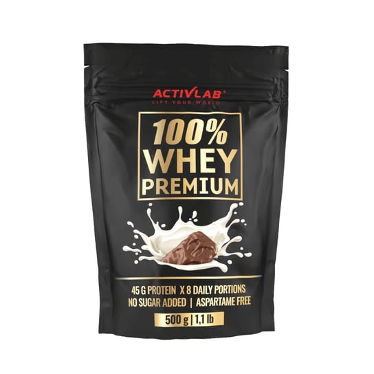 Białko Activlab 100% Whey Premium 500g Baton Mleczny ActivLab