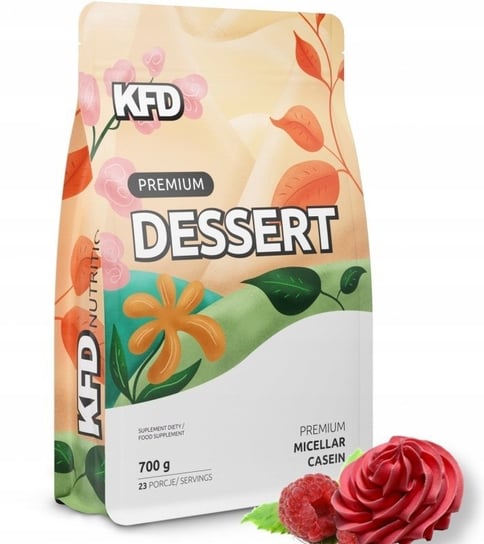 Białko Kfd Premium Dessert  700G Krem Malinowy KFD