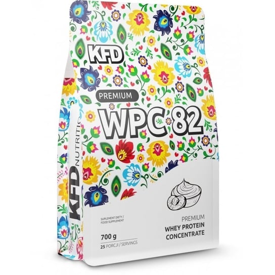 Białko KFD Premium WPC 82 700g  Mascarpone+orzech KFD