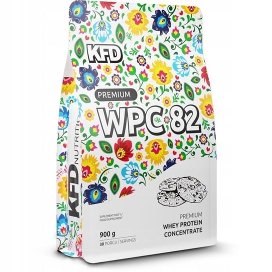 Białko KFD Premium WPC 82 900g  Ciasteczka KFD