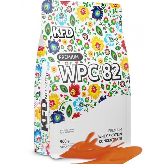 Białko KFD Premium WPC 82 900g   Solony Karmel KFD