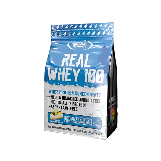 Białko Real Pharm Real Whey 100 Odżywka Białkowa - 2000G Natural Real Pharm