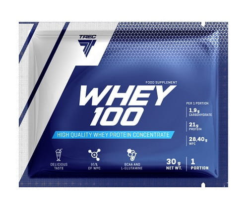 Białko Trec Whey 100 30g saszetka wanilia Trec Nutrition