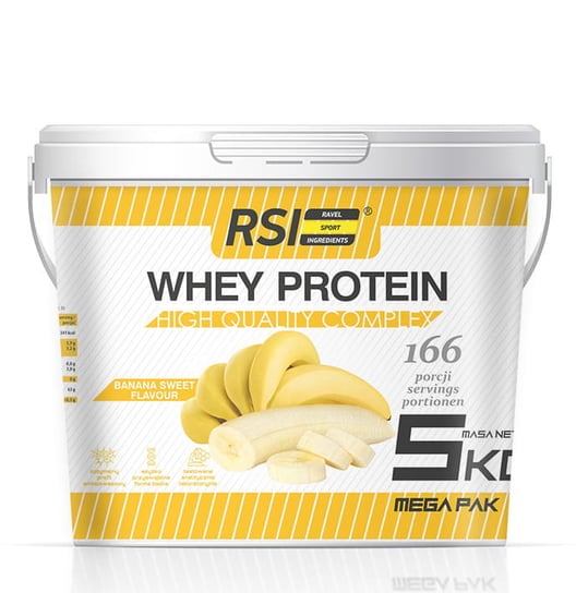 Białko Whey Protein High Quality Complex Bananowy 5kg Inna marka