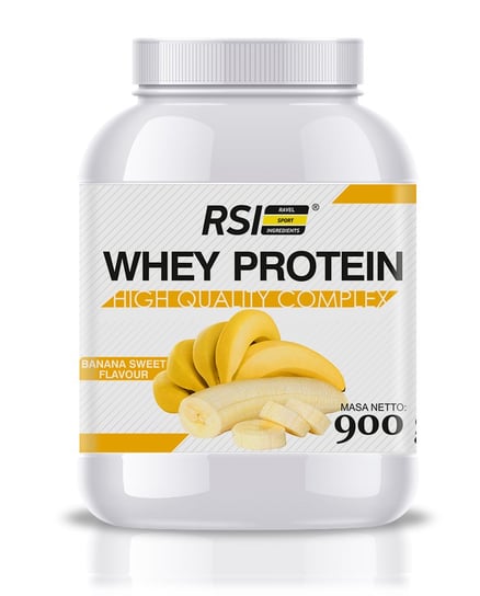 Białko Whey Protein High Quality Complex Bananowy 900 g Inna marka
