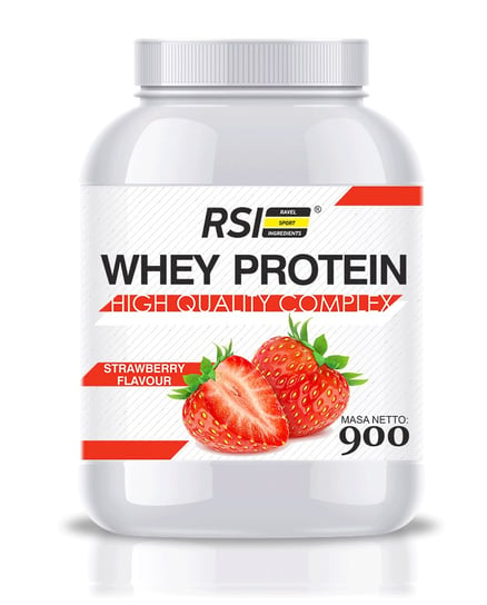 Białko Whey Protein High Quality Complex truskawkowy 900 g Inna marka