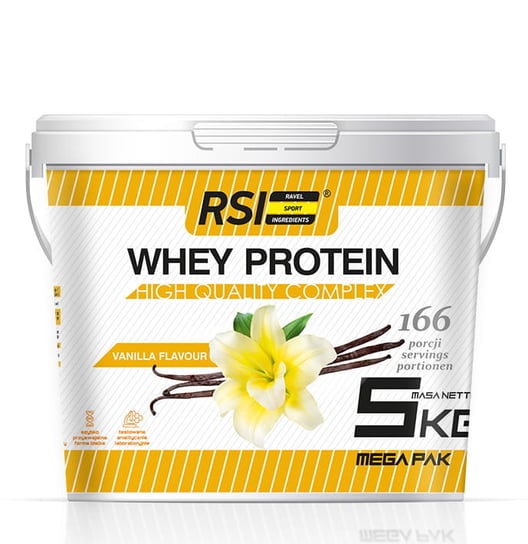 Białko Whey Protein High Quality Complex Waniliowy 5kg Inna marka