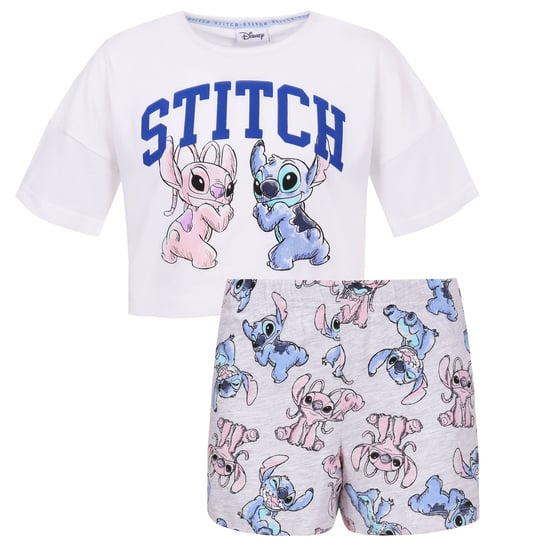 Biało-Szara Piżama Dziewczęca Andzia I Stitch Disney 5-6 Lat 116 Cm Disney