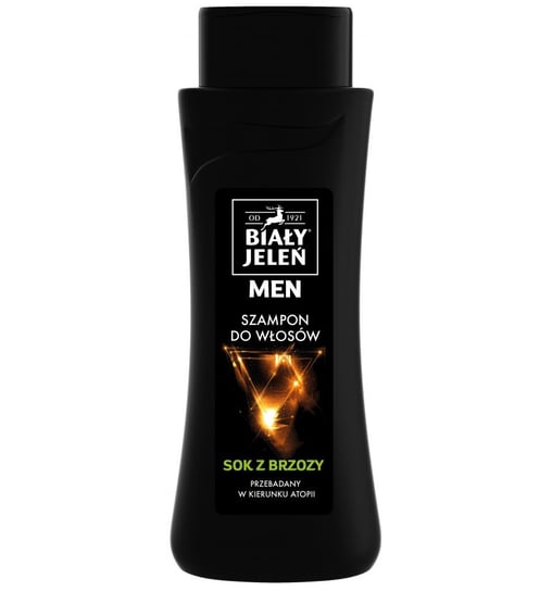 Biały Jeleń, For Men, hipoalergiczny szampon z sokiem z brzozy, 300 ml Biały Jeleń