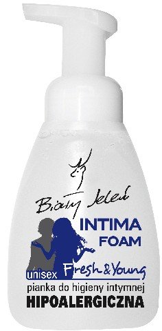 Biały Jeleń, Fresh & Young, pianka hipoalergiczna do higieny intymnej, 275 ml Biały Jeleń
