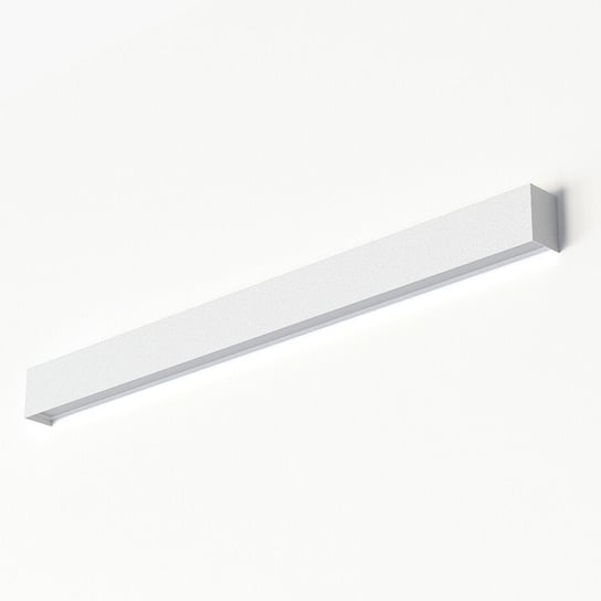 Biały kinkiet prostokątny Straight Wall 7567 lampa do przedpokoju Nowodvorski