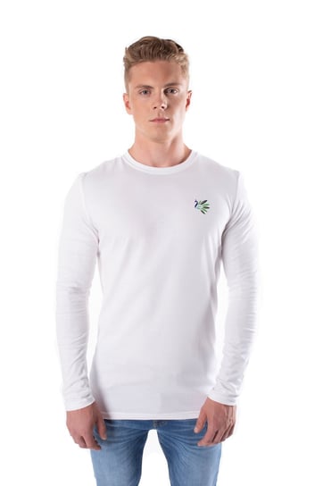 BIAŁY LONGSLEEVE - M Caravaci