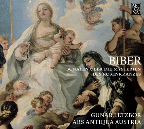 Biber: Sonaten Uber Die Mysterien Des Rosenkranzes Letzbor Gunar, Ars Antiqua Austria