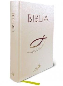 Biblia z rybką - biała z paginatorami TW Opracowanie zbiorowe