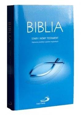Biblia z rybką - niebieska z paginat. BR Opracowanie zbiorowe