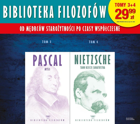 Biblioteka Filozofów Kolekcja Tom 3-4 Hachette Polska Sp. z o.o.