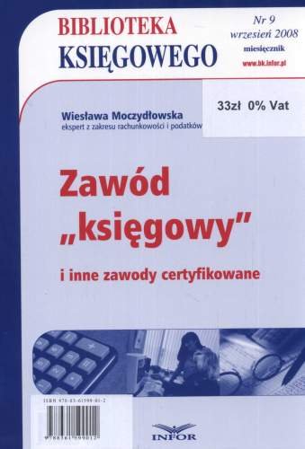 Biblioteka Księgowego 2008/09 Zawód Księgowy Moczydłowska Wiesława