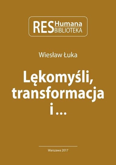Biblioteka Res Humana Literatura Katolicka w Polsce Res Humana