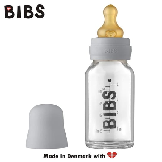 Bibs Baby Glass Bottle Cloud Antykolkowa Butelka Szklana Dla Noworodków 110 Ml Bibs