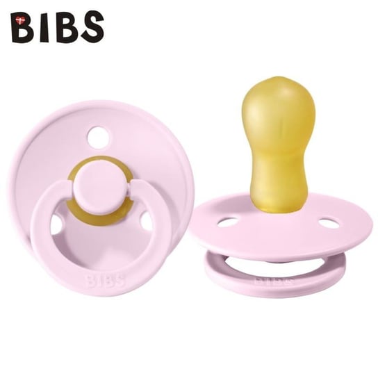 Bibs, Smoczek kauczukowy, rozmiar L, 18m+, Baby Pink Bibs