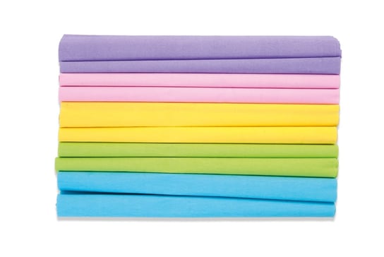 Bibuła marszczona, 10 rolek, pastelowe kolory Happy Color