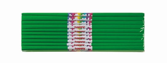 Bibuła marszczona, 50cm x 200cm, zielona, Happy Color Happy Color