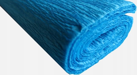 Bibuła marszczona, krepa błękitna 50 x 200 cm kolor TYMOS