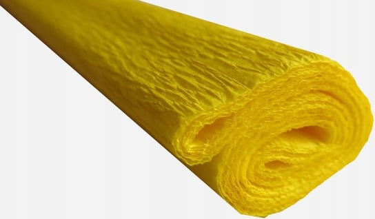 Bibuła marszczona, krepa żółta 50 x 200 cm TYMOS