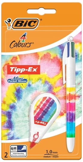 BIC, Długopis 4 Colours Rainbow Bp+ Mpm Korektor Bic  Blister BIC