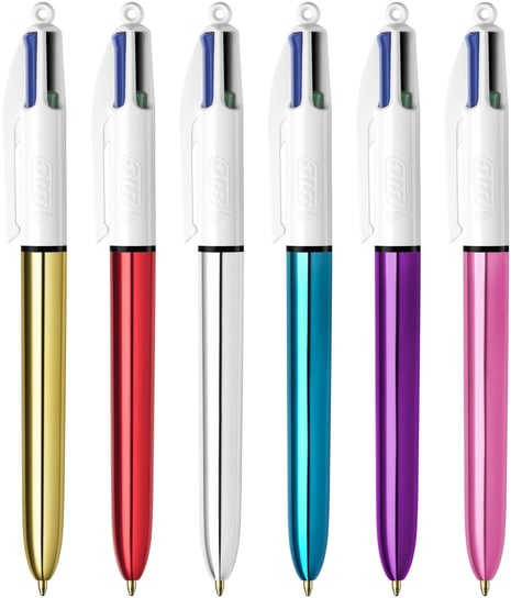 BIC, Długopis 4 Colours Shine Mix, 1 szt. BIC