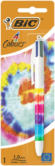 BIC, Długopis Bic 4 Colours Message Tie Dye Dast Blister 1Szt BIC