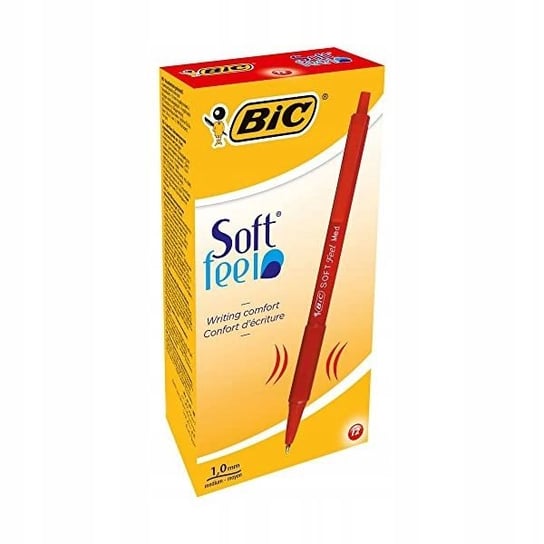 Bic Długopis Softfeel Clic Czerwony12Szt BIC