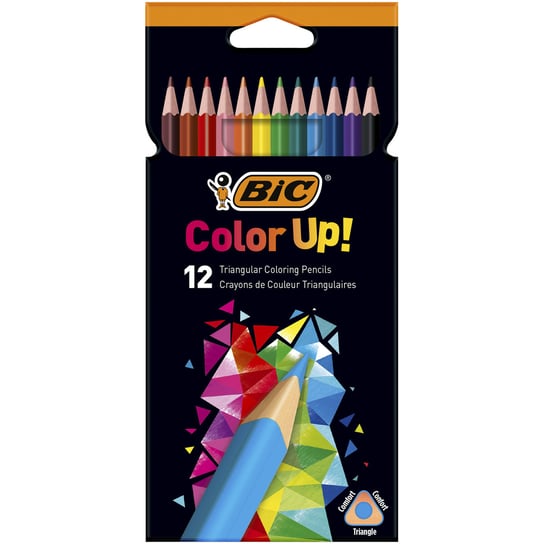 BIC, Kredki ołówkowe Intensity Color Up Pudełko 12 sztuk BIC