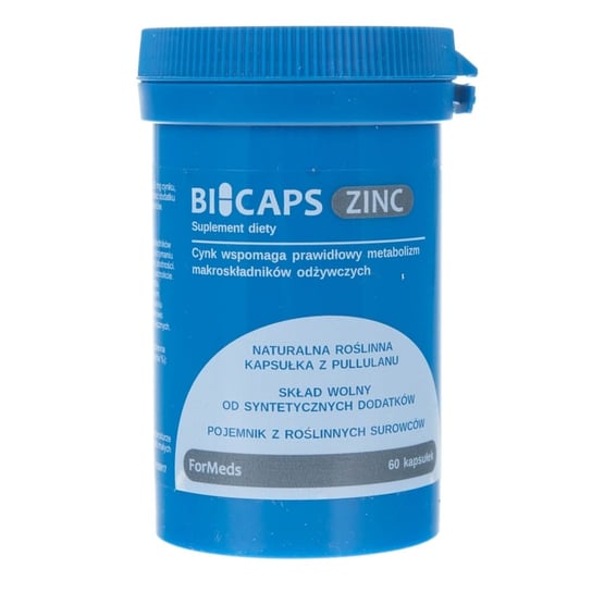 Bicaps Zinc FORMEDS, Suplement diety, 60 kaps. Formeds