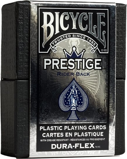 Bicycle Prestige Dura-Flex Blue - Plastikowe Karty W Etui Bicycle