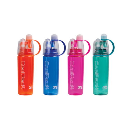 Bidon 600 ml cool pack – mist - display – mix 4 colours Patio 80262CP CoolPack