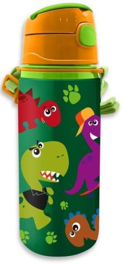 Bidon Aluminiowy 600Ml Crazy Dino Kl11287 Kids Euroswan Euroswan