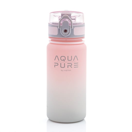 Bidon AQUA PURE by ASTRA 400 ml - pink/grey Astra
