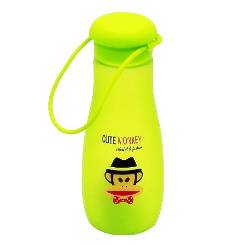 Bidon Butelka Z Uchwytem Silikonowym Cute Monkey 650Ml Inna marka