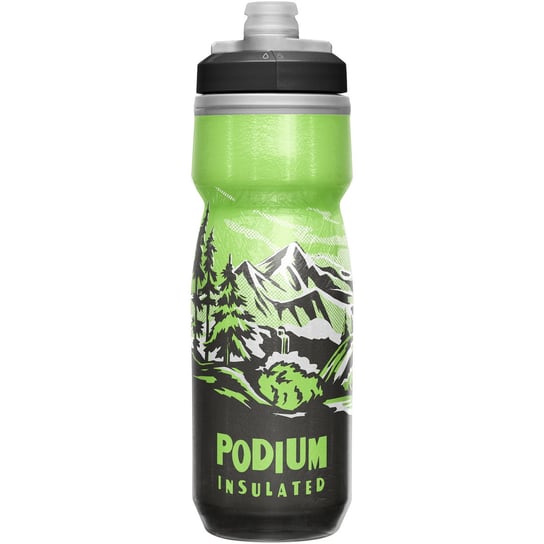 Bidon Camelbak Podium Chill 620Ml Limited Edition Alpine Czarno-Zielony Inna marka