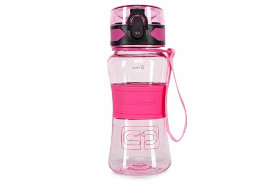 Bidon, Coolpack tritanum mini, różowy, 390 ml CoolPack