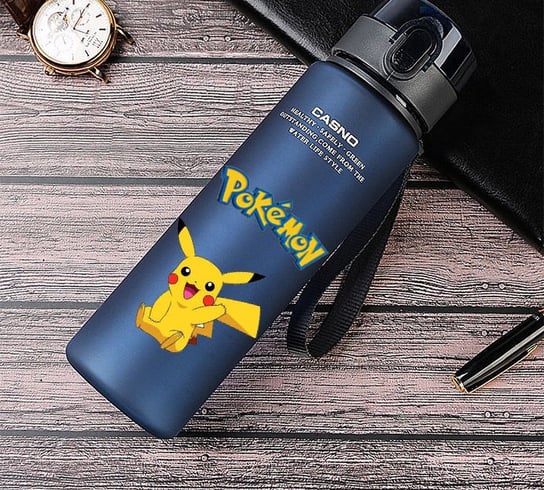 Bidon Pokemon - niebieski 560 ml Casno