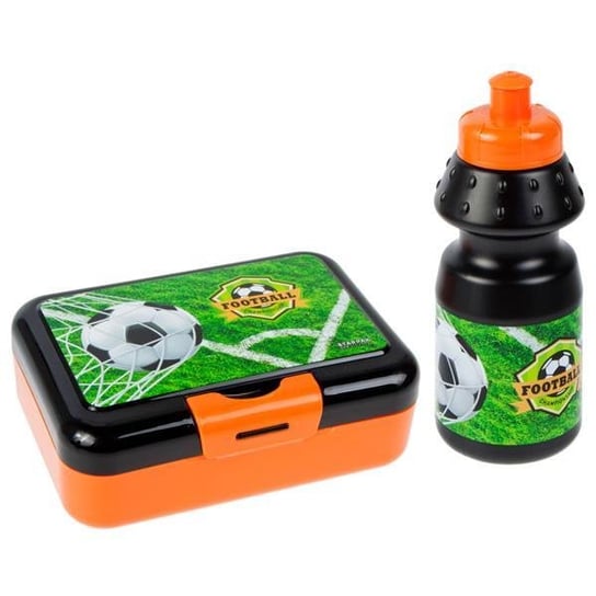 Bidon + pudełko śniadaniowe Football STARPAK (447910) Starpak