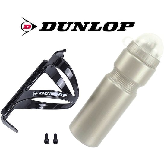 Bidon rowerowy Dunlop 750ml z koszykiem Dunlop
