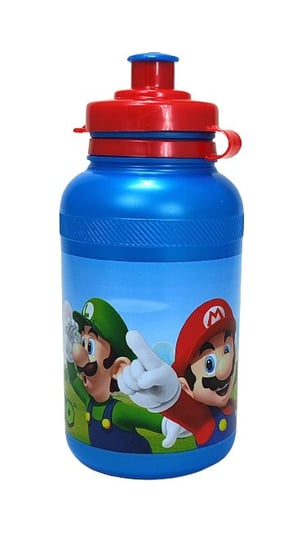 Bidon Super Mario 400 ml. Niebieski Durabo