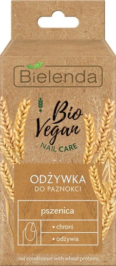 Bielenda Bio Vegan Nail Care Odżywka do paznokci Pszenica - odżywczo-ochronna 10ml Bielenda