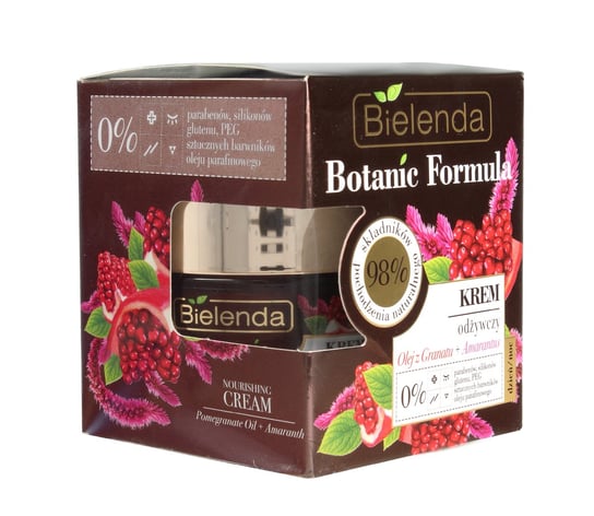 Bielenda, Botanic Formula, krem odżywczy na dzień i noc Olej z Granatu+Amarantus, 50 ml Bielenda